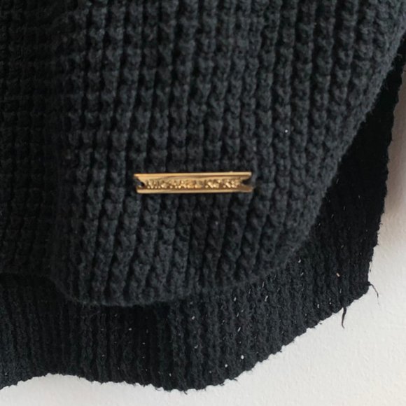 MICHAEL Michael Kors Black Long Sleeve Cowl Neck Sweater - Picture 5 of 6